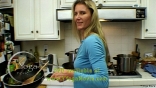 Shiva Raye in her kitchen from YYM