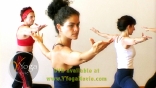 Hala Khouri in a Shiva Rea class from YYM